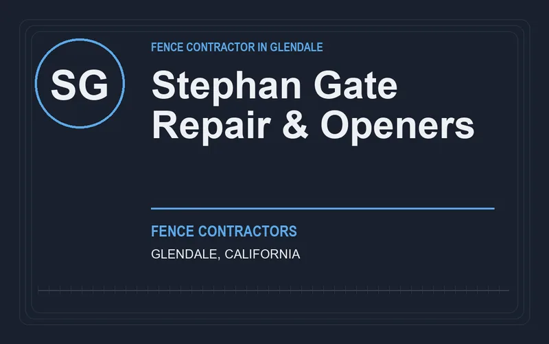 Stephan Gate Repair & Openers in Glendale, California