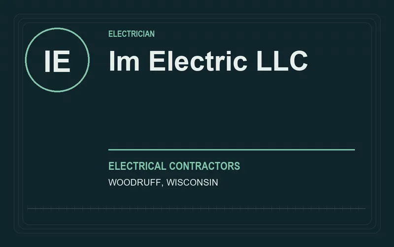 IM ELECTRIC LLC in Woodruff, Wisconsin
