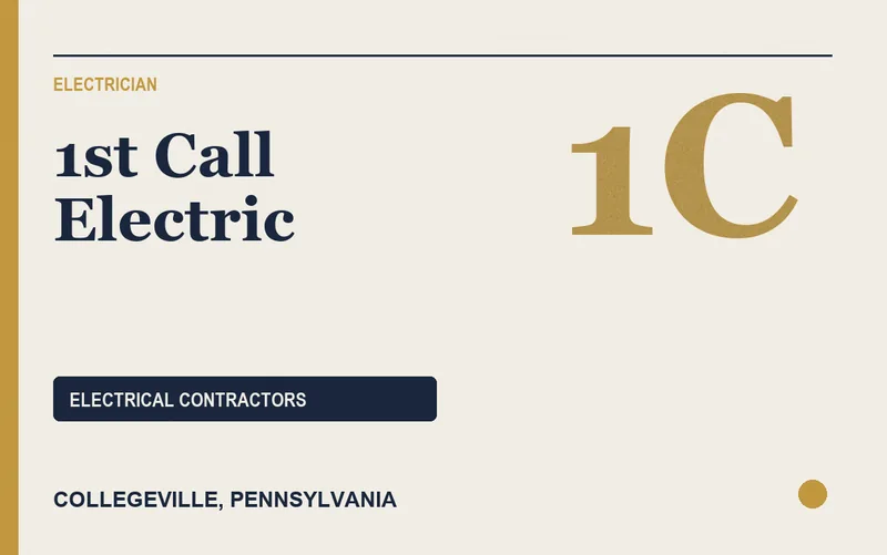 1st Call Electric in Collegeville, Pennsylvania
