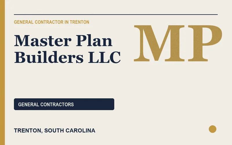 Master Plan Builders LLC in Trenton, South Carolina