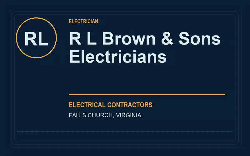 R L Brown & Sons Electricians in Falls Church, Virginia