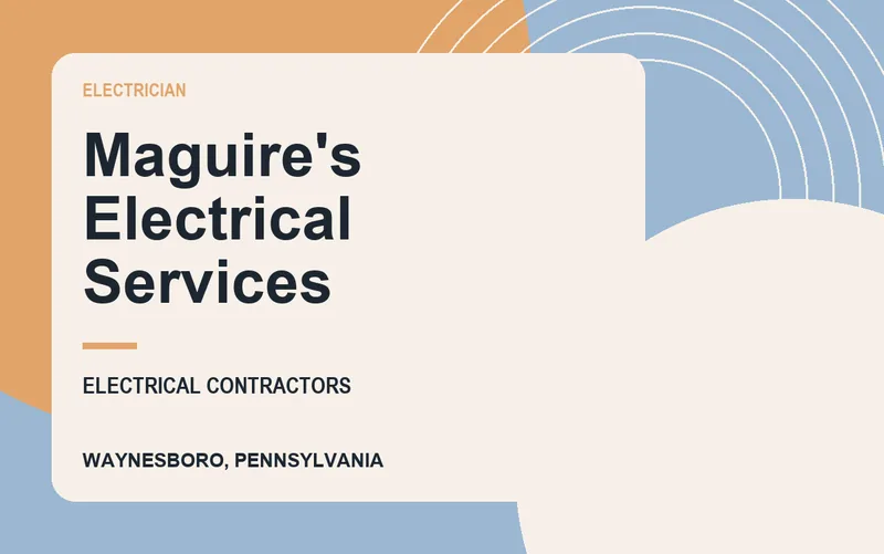 Maguire's Electrical Services in Waynesboro, Pennsylvania