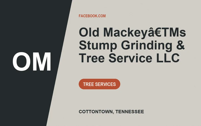 Old Mackeyâ€TMs Stump Grinding & Tree Service LLC in Cottontown, Tennessee
