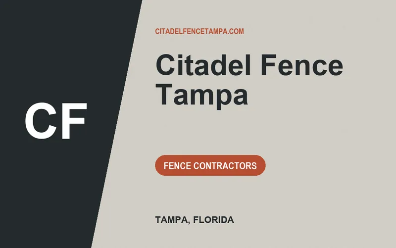Citadel Fence Tampa in Tampa, Florida