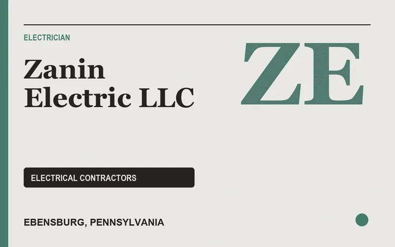 Zanin Electric LLC in Ebensburg, Pennsylvania