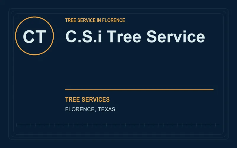 C.S.i Tree Service in Florence, Texas