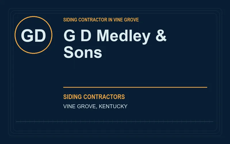 G D Medley & Sons in Vine Grove, Kentucky