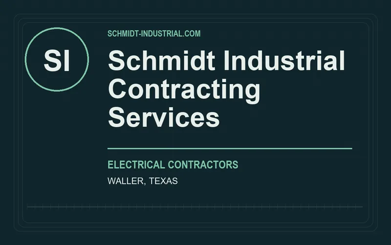 Schmidt Industrial Contracting Services in Waller, Texas