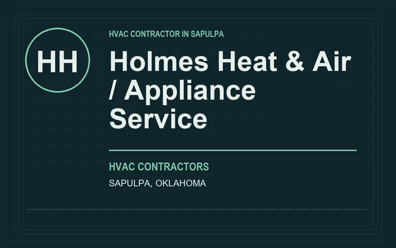 Holmes Heat & Air / Appliance Service in Sapulpa, Oklahoma