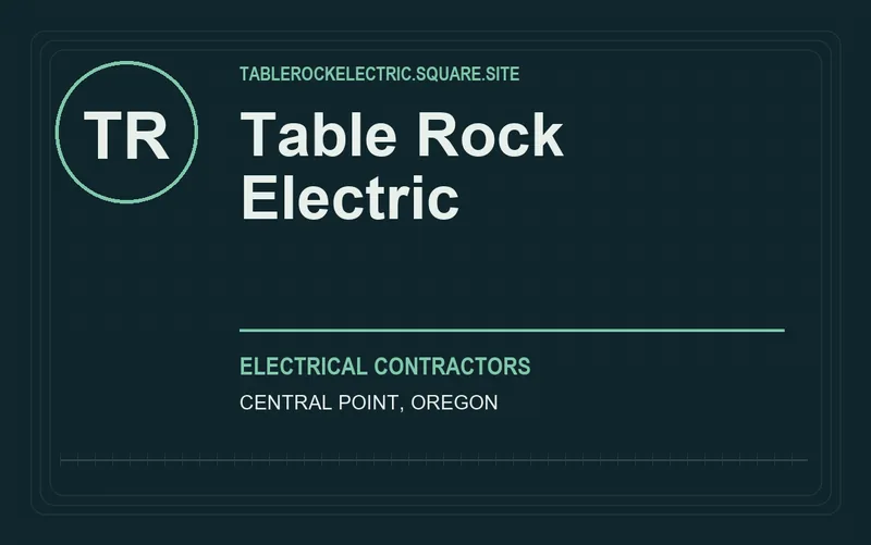 Table Rock Electric in Central Point, Oregon