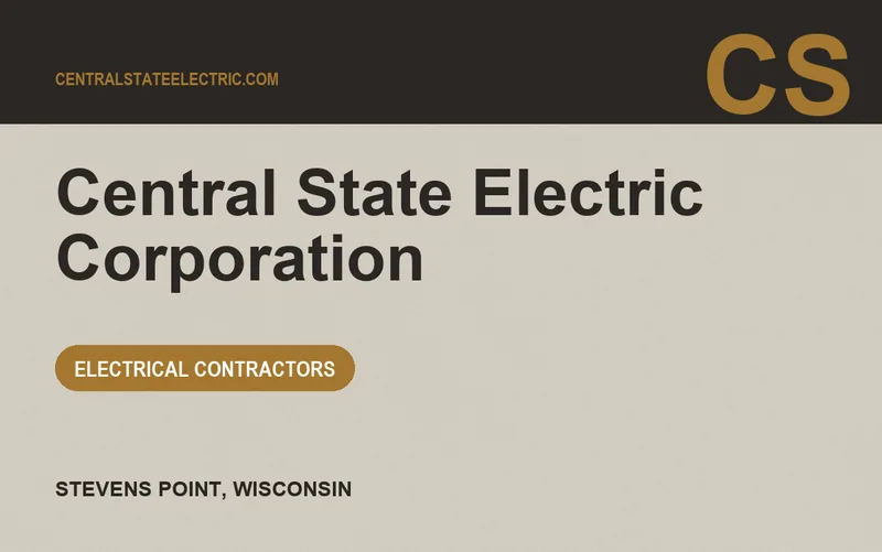 Central State Electric Corporation in Stevens Point, Wisconsin