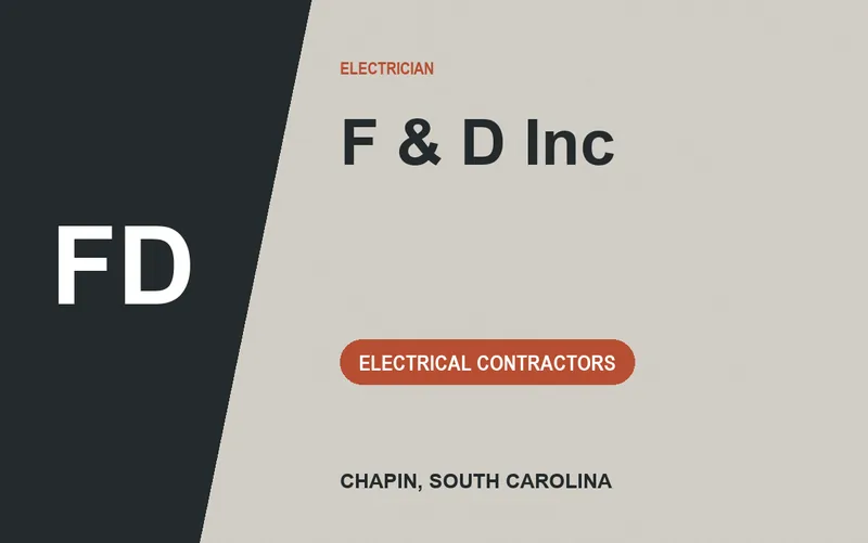 F & D Inc in Chapin, South Carolina