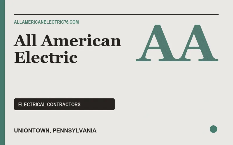 All American Electric in Uniontown, Pennsylvania