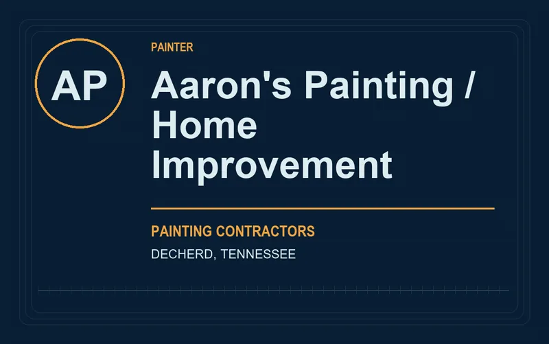 Aaron's Painting / Home Improvement in Decherd, Tennessee