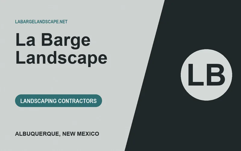 La Barge Landscape in Albuquerque, New Mexico