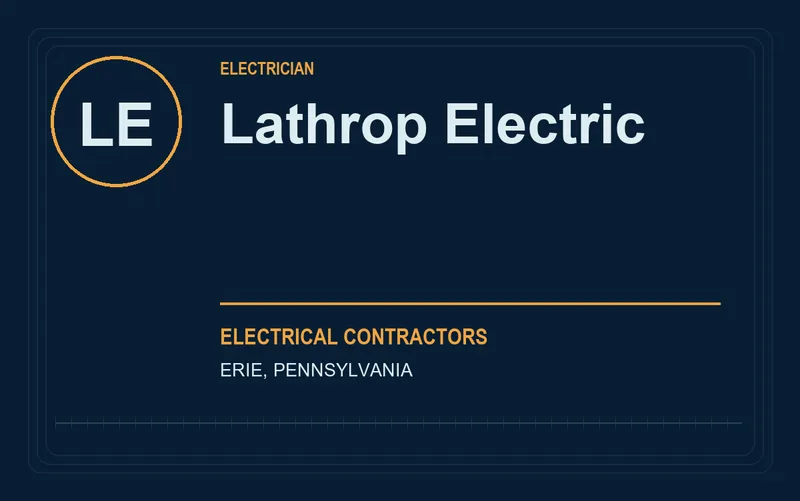 Lathrop Electric in Erie, Pennsylvania