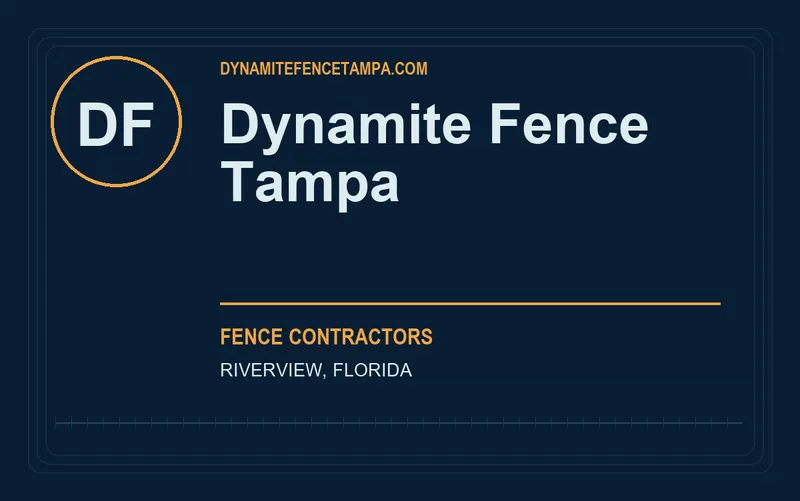 Dynamite Fence Tampa in Riverview, Florida