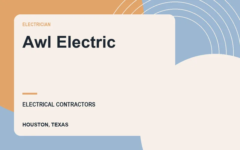 Awl Electric in Houston, Texas
