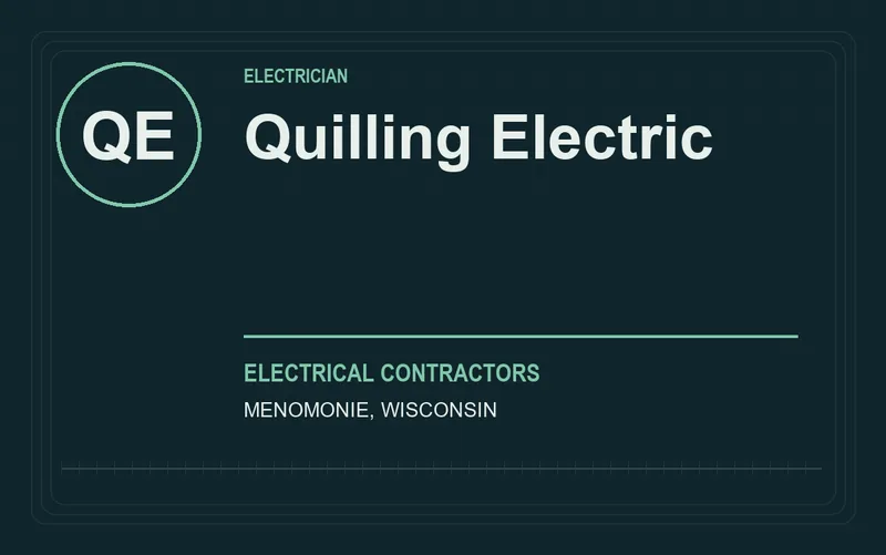 Quilling Electric in Menomonie, Wisconsin