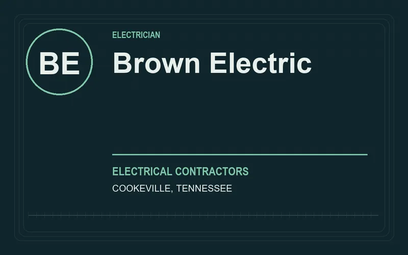 Brown Electric in Cookeville, Tennessee