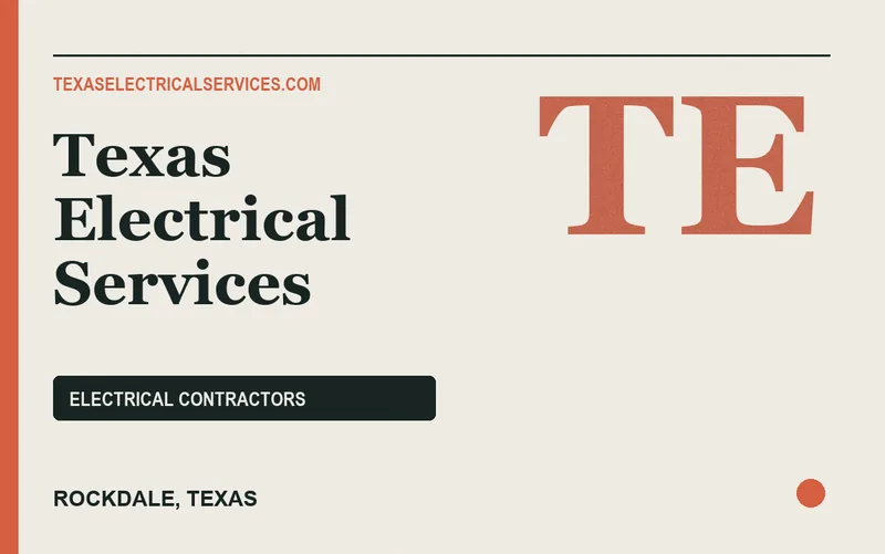 Texas Electrical Services in Rockdale, Texas