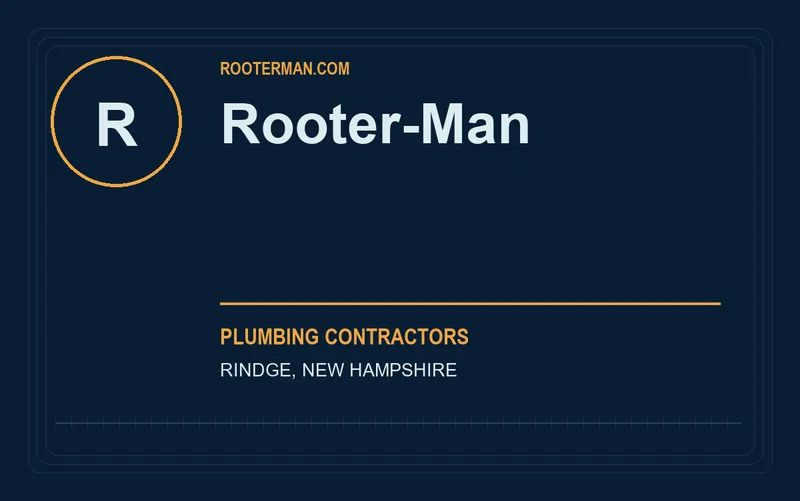 Rooter-Man in Rindge, New Hampshire