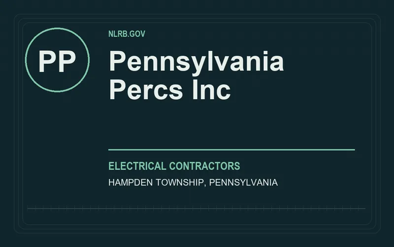 Pennsylvania Percs Inc in Hampden Township, Pennsylvania