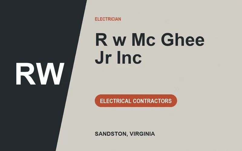 R w Mc Ghee Jr Inc in Sandston, Virginia