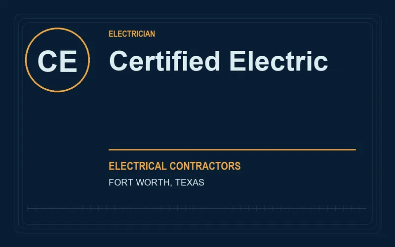 Certified Electric in Fort Worth, Texas
