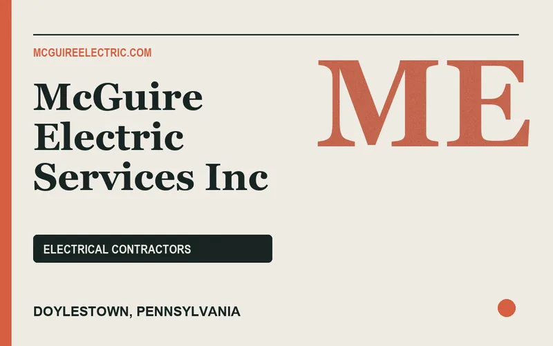McGuire Electric Services Inc in Doylestown, Pennsylvania