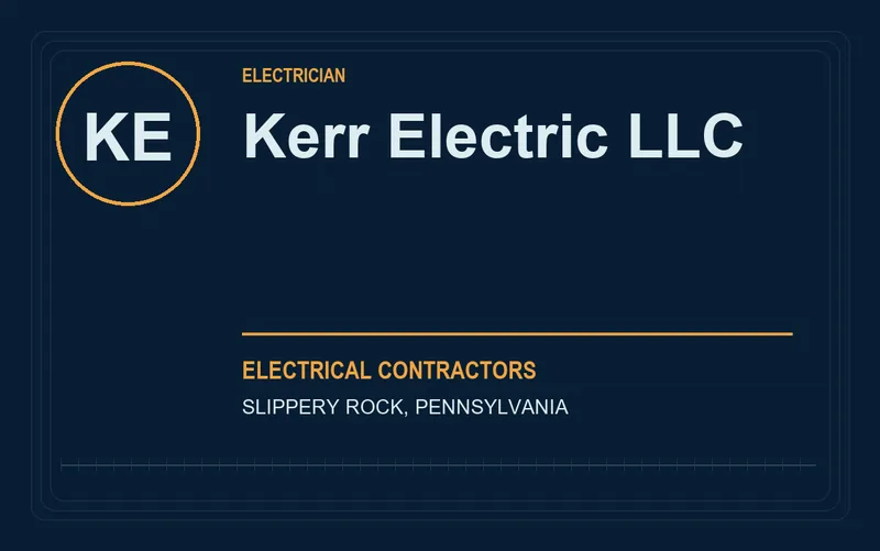 Kerr Electric llc in Slippery Rock, Pennsylvania