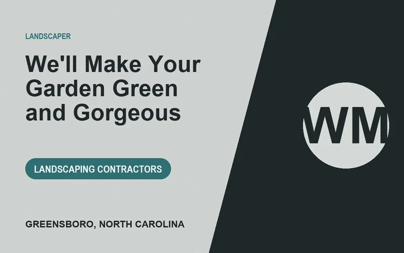 We'll Make Your Garden Green and Gorgeous in Greensboro, North Carolina
