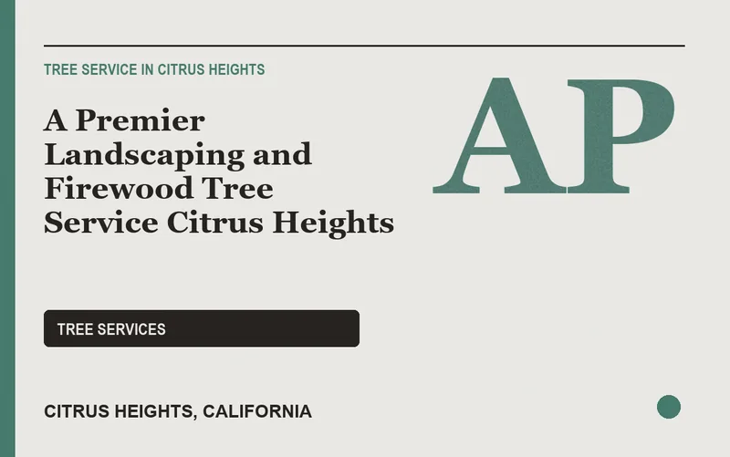 A Premier Landscaping and Firewood Tree Service Citrus Heights in Citrus Heights, California