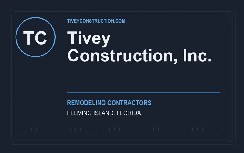 Tivey Construction, Inc. in Fleming Island, Florida