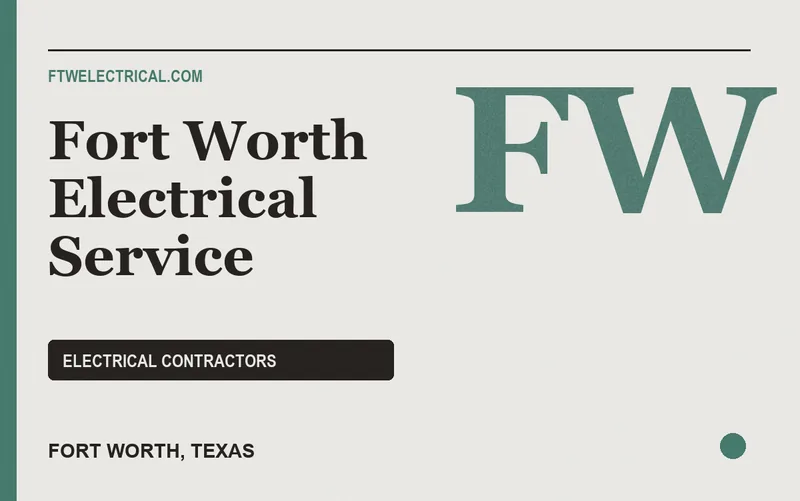 Fort Worth Electrical Service in Fort Worth, Texas