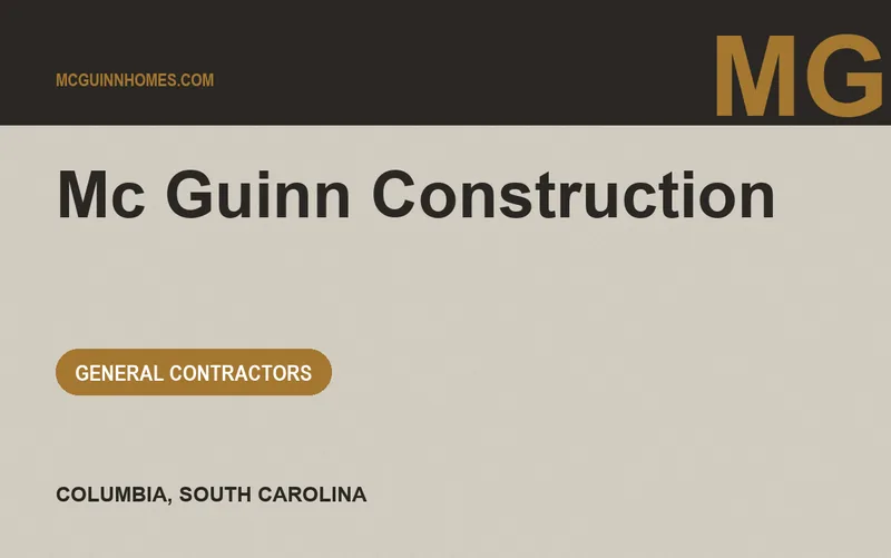 Mc Guinn Construction in Columbia, South Carolina