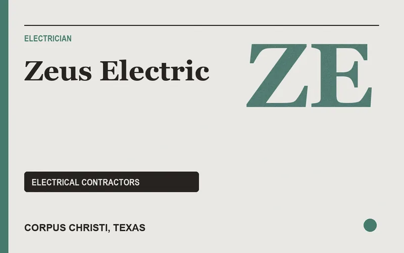 Zeus Electric in Corpus Christi, Texas