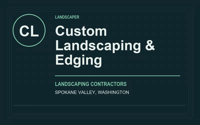 Custom Landscaping & Edging in Spokane Valley, Washington