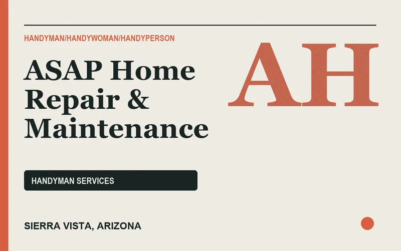 ASAP Home Repair & Maintenance in Sierra Vista, Arizona