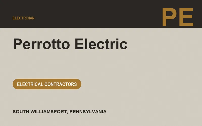 Perrotto Electric in South Williamsport, Pennsylvania