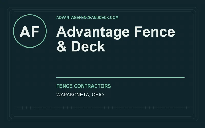 Advantage Fence & Deck in Wapakoneta, Ohio