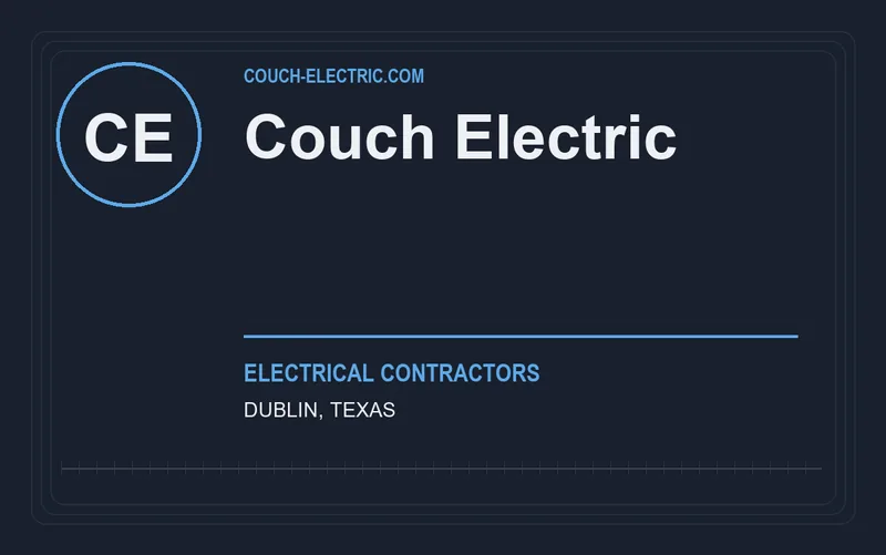 Couch Electric in Dublin, Texas