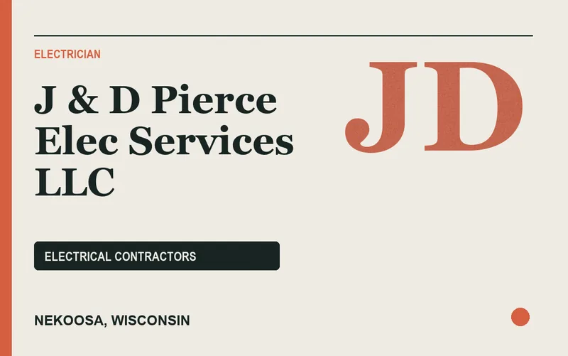 J & D Pierce Elec Services LLC in Nekoosa, Wisconsin