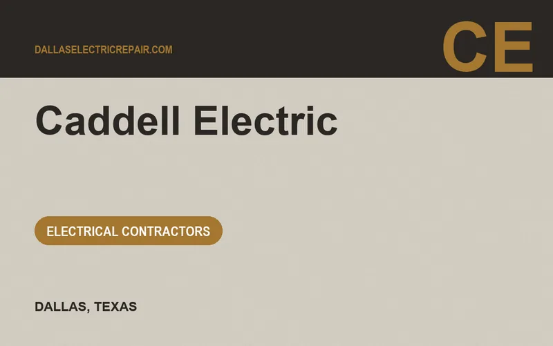 Caddell Electric in Dallas, Texas
