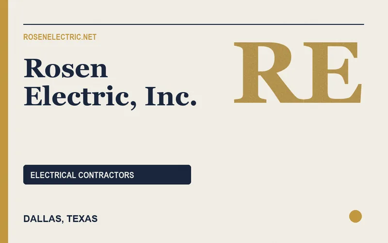 Rosen Electric, Inc. in Dallas, Texas