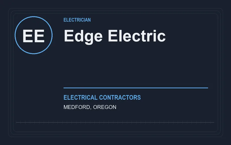 Edge Electric in Medford, Oregon