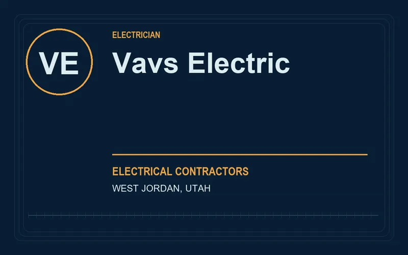Vavs Electric in West Jordan, Utah