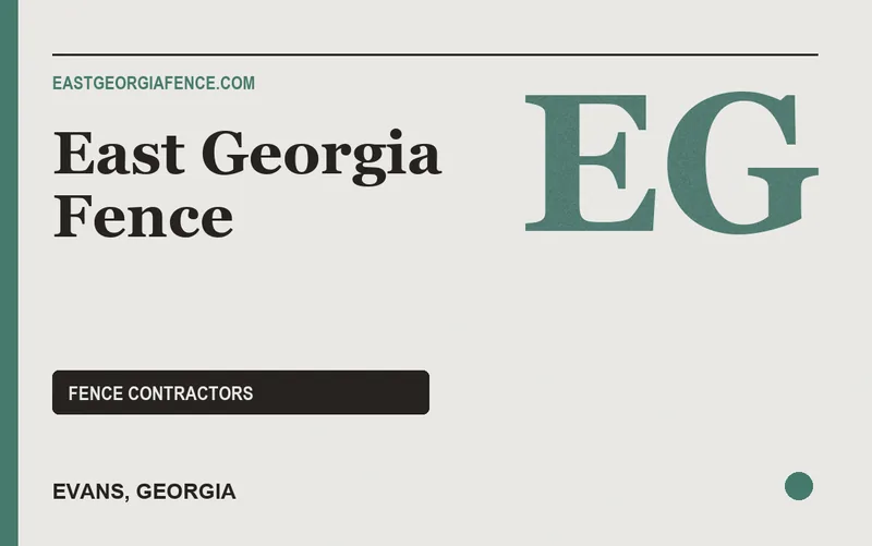 East Georgia Fence in Evans, Georgia