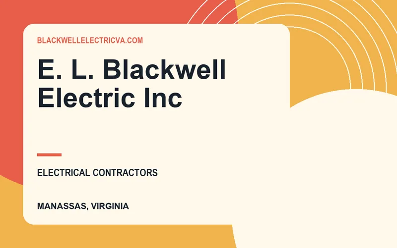 E. L. Blackwell Electric Inc in Manassas, Virginia
