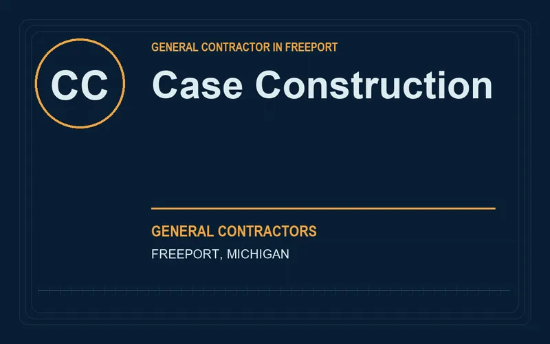 Case Construction in Freeport, Michigan